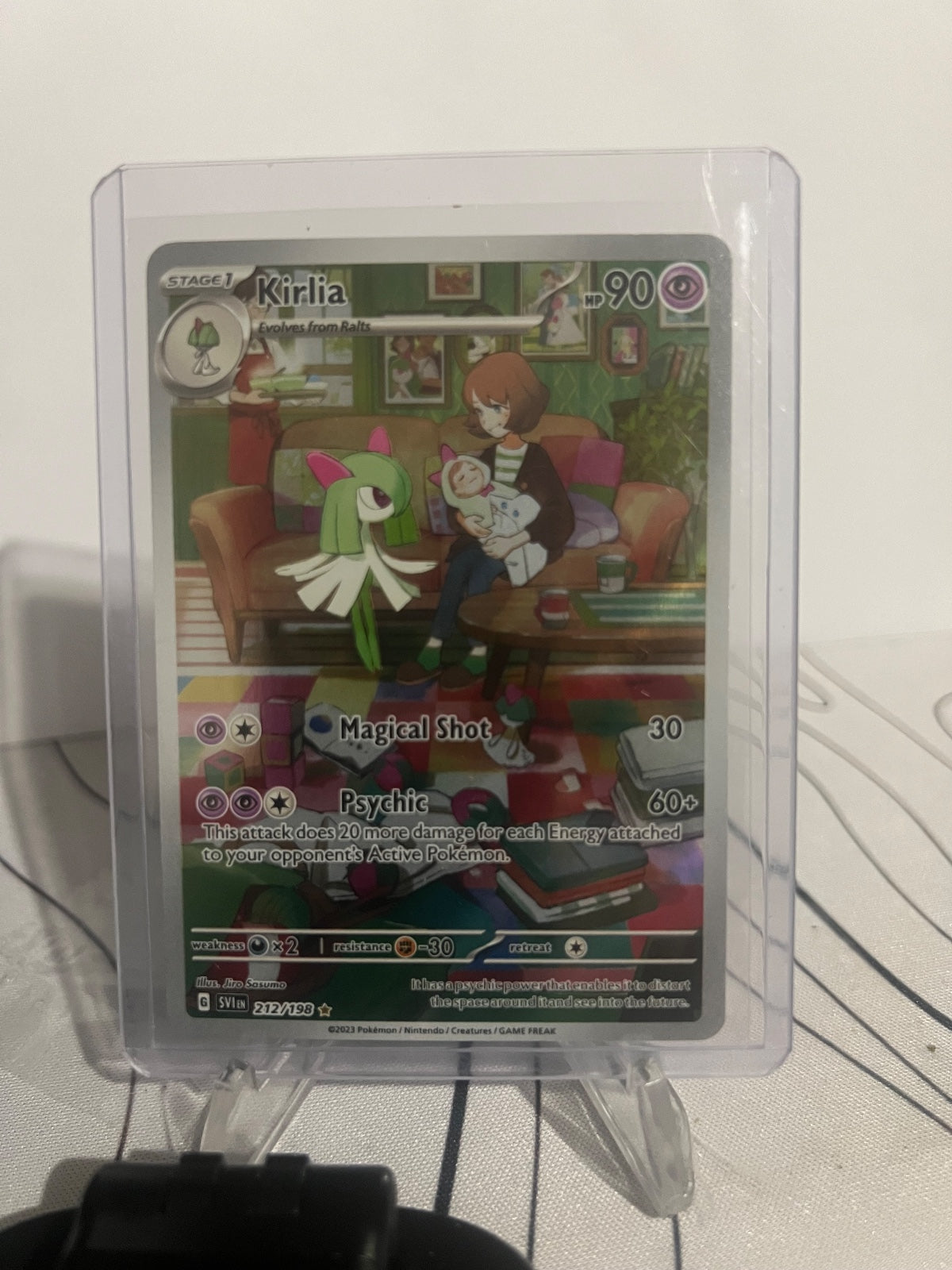 Kirlia Holo Illustration Rare SV01: Scarlet & Violet Base Set 212/198 NM