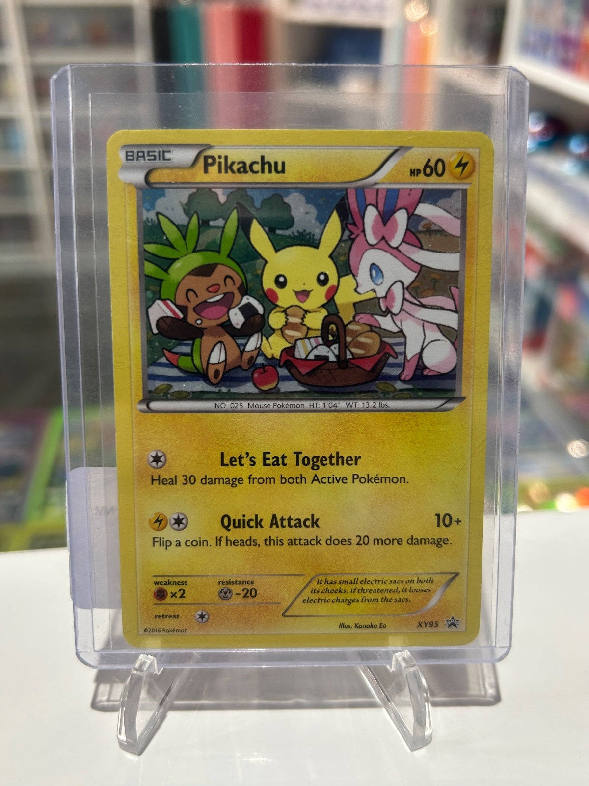 Pikachu Holo Promo XY Promos XY95 NM