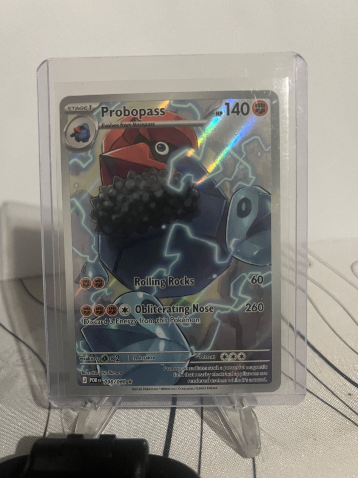 Probopass Holo Illustration Rare ME03: Perfect Order 096/088 NM