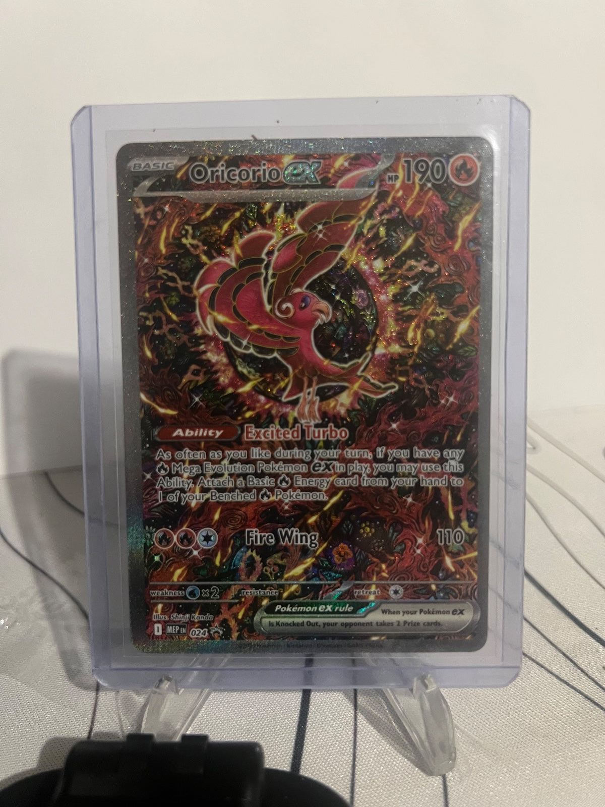 Oricorio ex Holo Promo ME Mega Evolution Promo 024 NM
