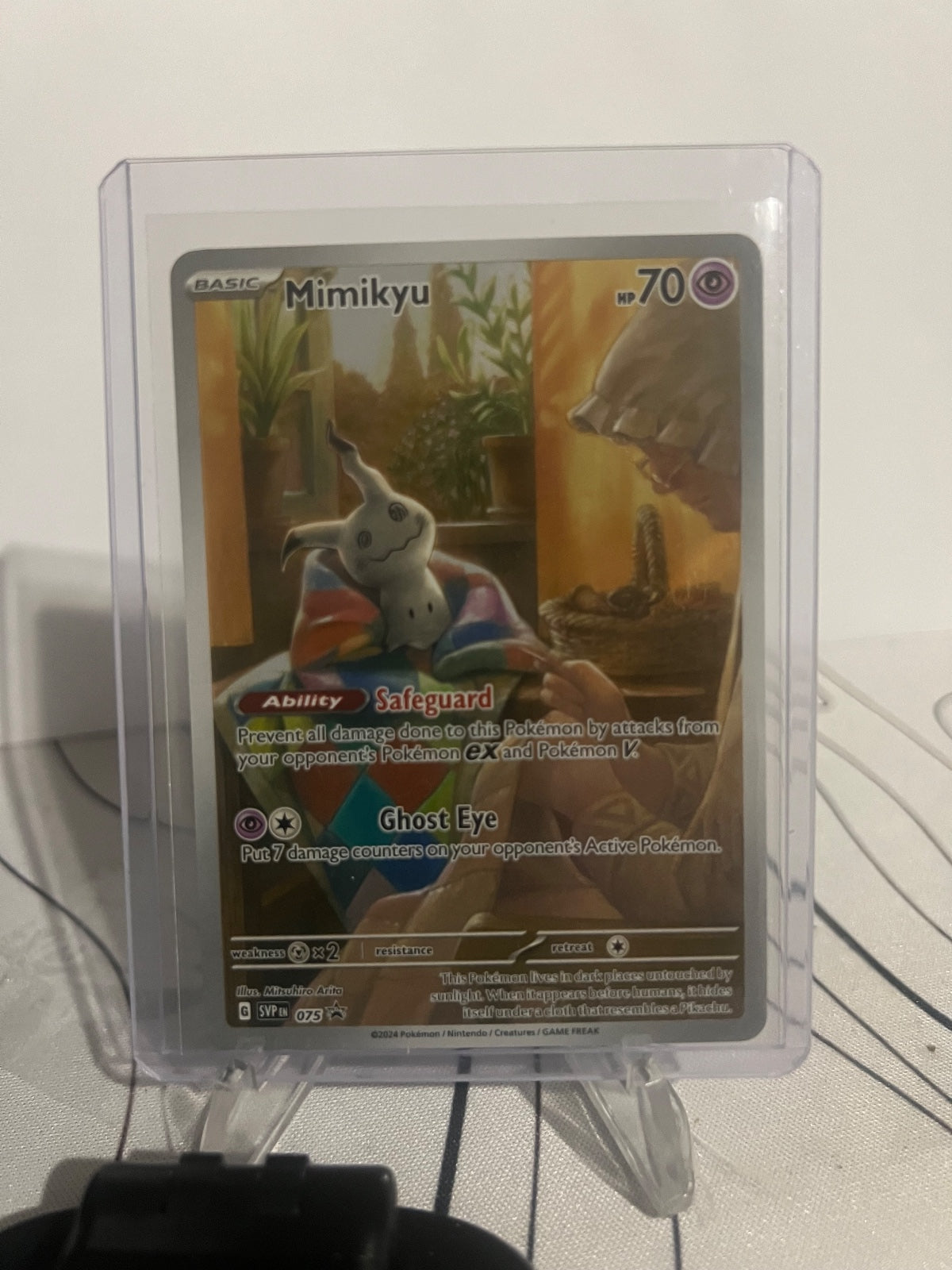 Mimikyu Holo Promo SV Scarlet & Violet Promo Cards 075 NM