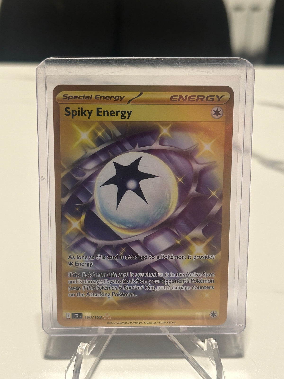 Spiky Energy Holo Hyper Rare SV09: Journey Together 190/159 NM