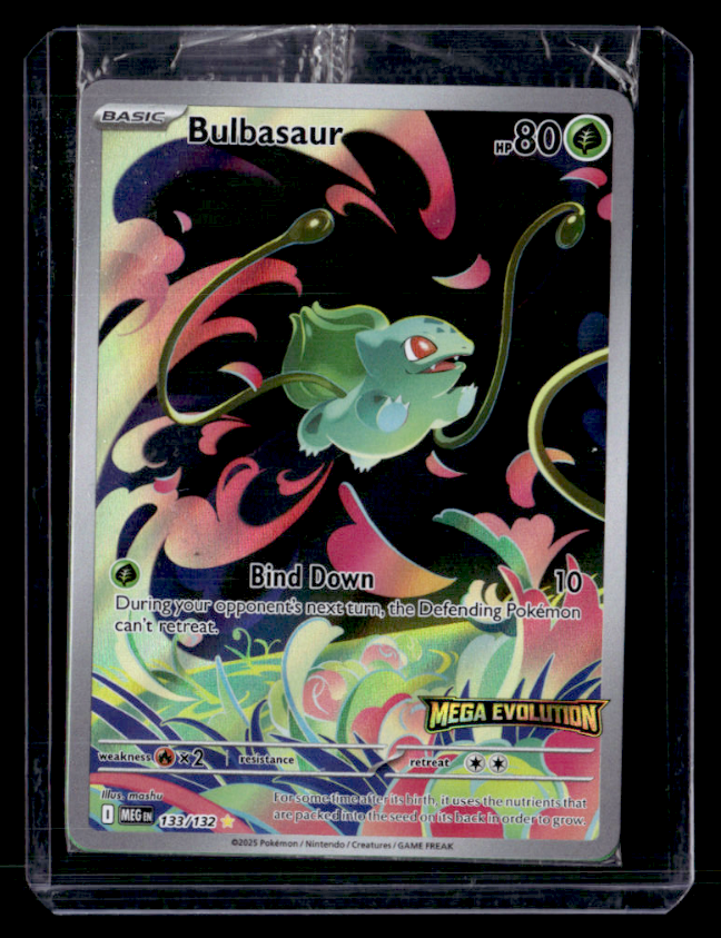 Bulbasaur Stamped Illustration Rare Miscellaneous Cards & Products 133/132 NM