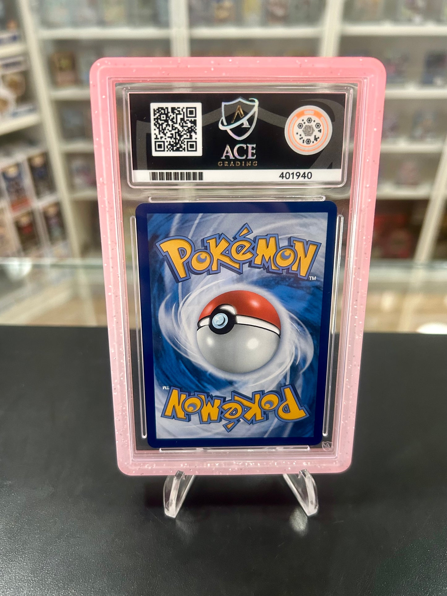 ACE 10 Mew EX SVP 053 Promo With Guard Graded Pokemon Card