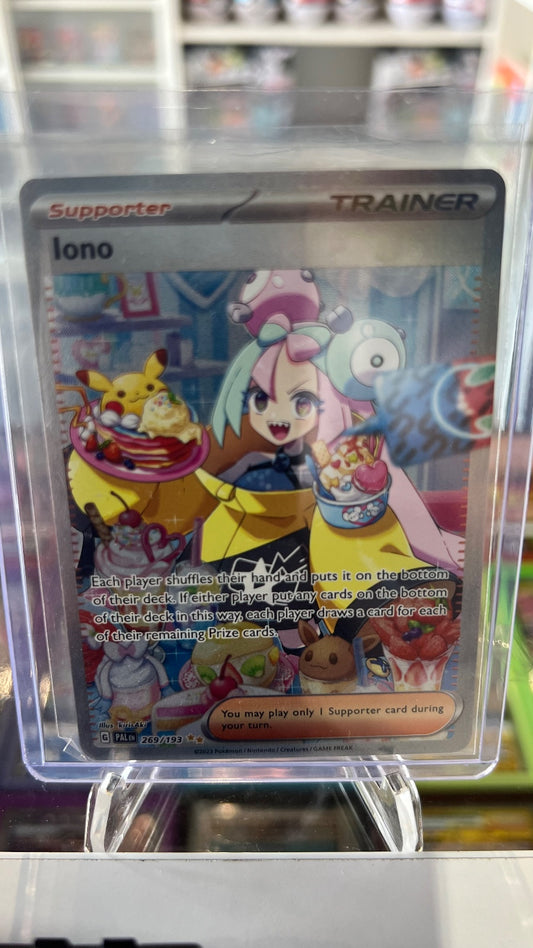 Iono Holo Special Illustration Rare SV02: Paldea Evolved 269/193 NM