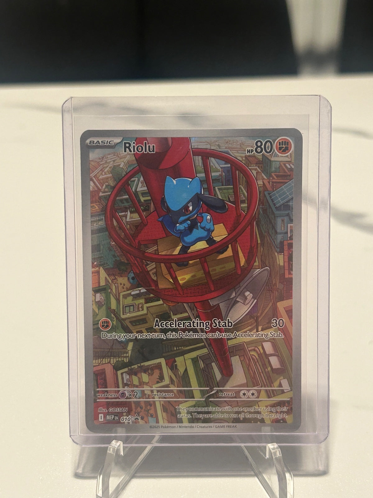 Riolu Holo Promo ME: Mega Evolution Promo 010 NM