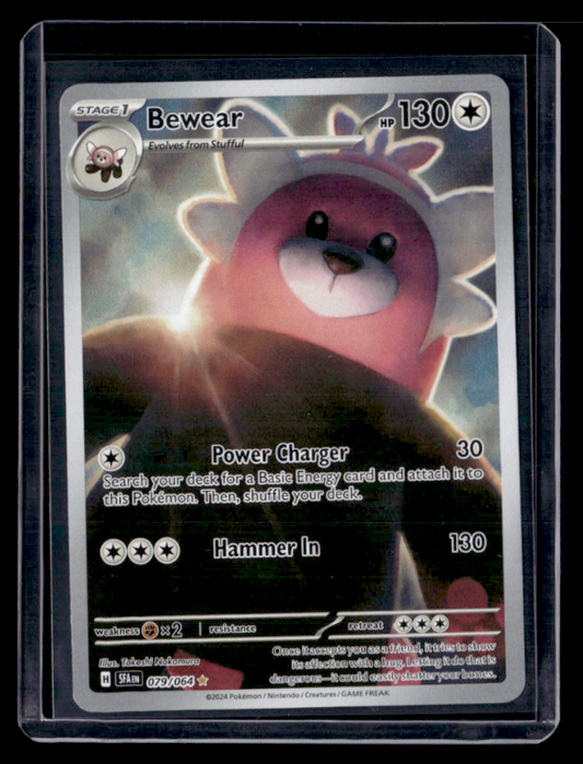 Bewear Holo Illustration Rare SV: Shrouded Fable 079/064 NM