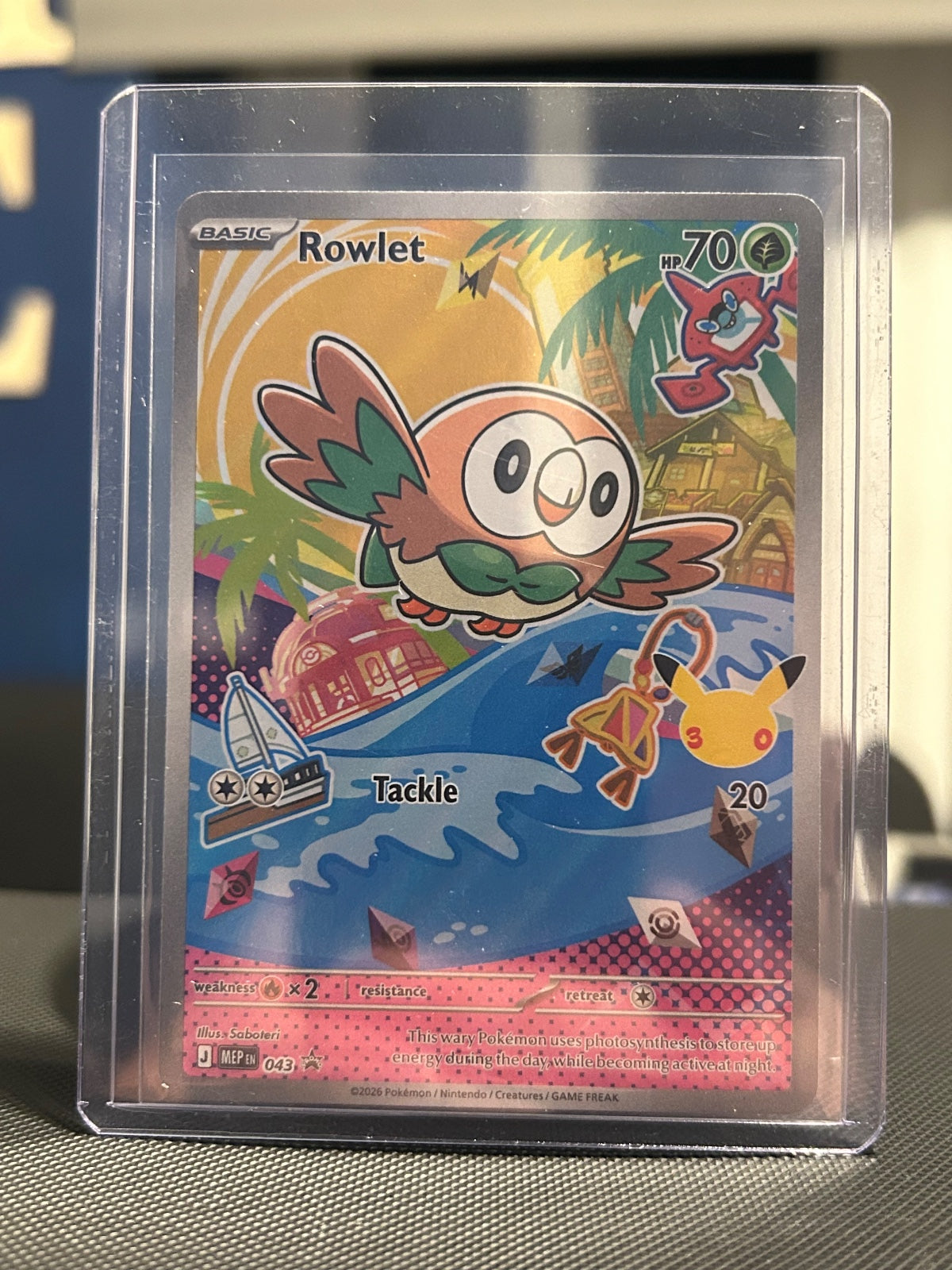 Rowlet - Holo Promo ME: Mega Evolution Promo 043 NM