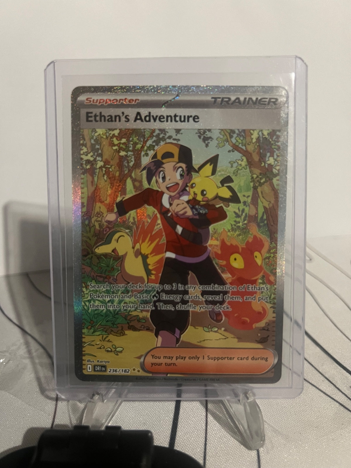 Ethan's Adventure Holo Special Illustration Rare SV10 Destined Rivals 236/182 N