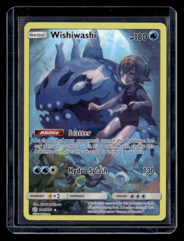 Wishiwashi (Secret) Holo Secret Rare SM - Cosmic Eclipse 240/236 NM