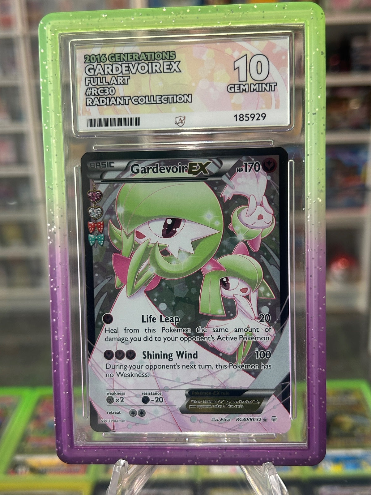 ACE 10 Gardevoir EX Ultra Rare Generations: Radiant Collection RC30/RC32 NM