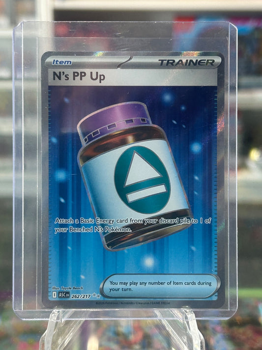 N's PP Up Holo Ultra Rare ME: Ascended Heroes 262/217 NM