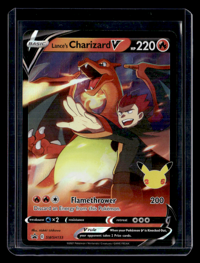 Lance's Charizard V Holo Promo SWSH Sword & Shield Promo Cards SWSH133 NM