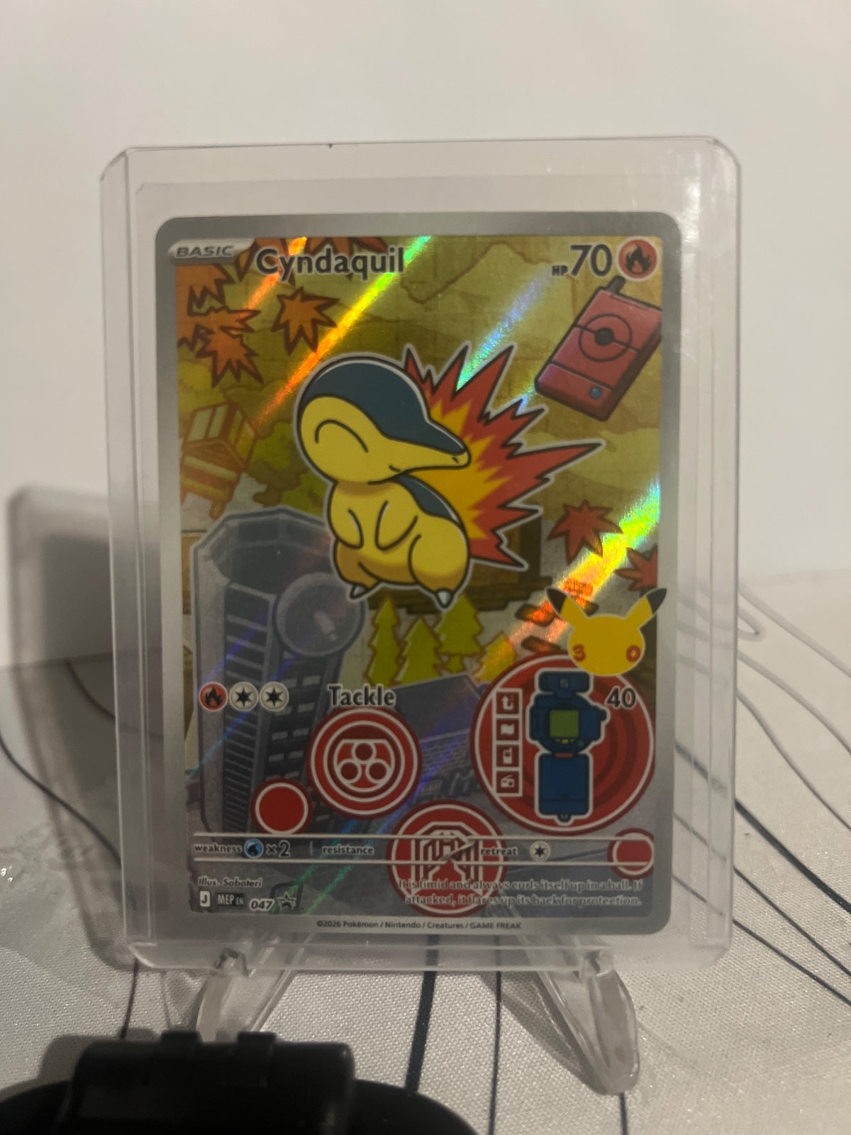 Cyndaquil Holo Promo ME: Mega Evolution Promo 047 NM