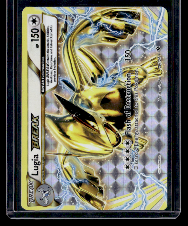 Lugia BREAK Holo Rare BREAK XY - Fates Collide 79/124 NM