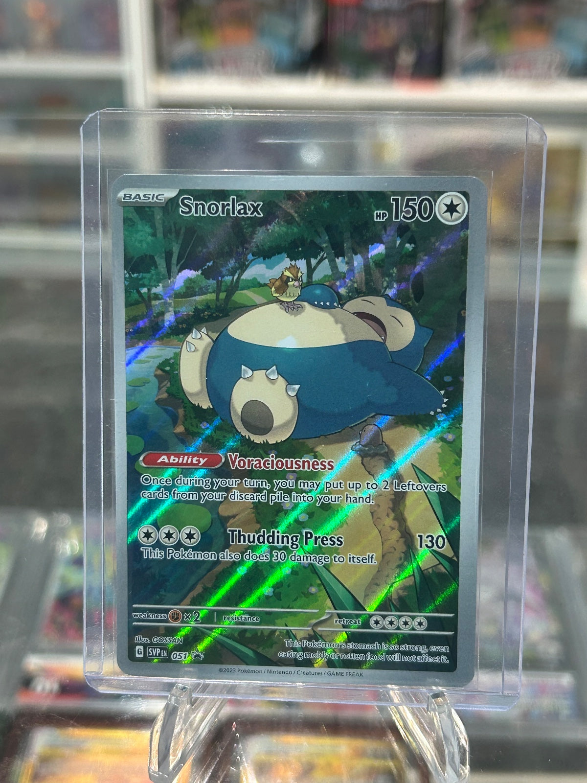 Snorlax - Holo Promo SV: Scarlet & Violet Promo Cards 051 NM
