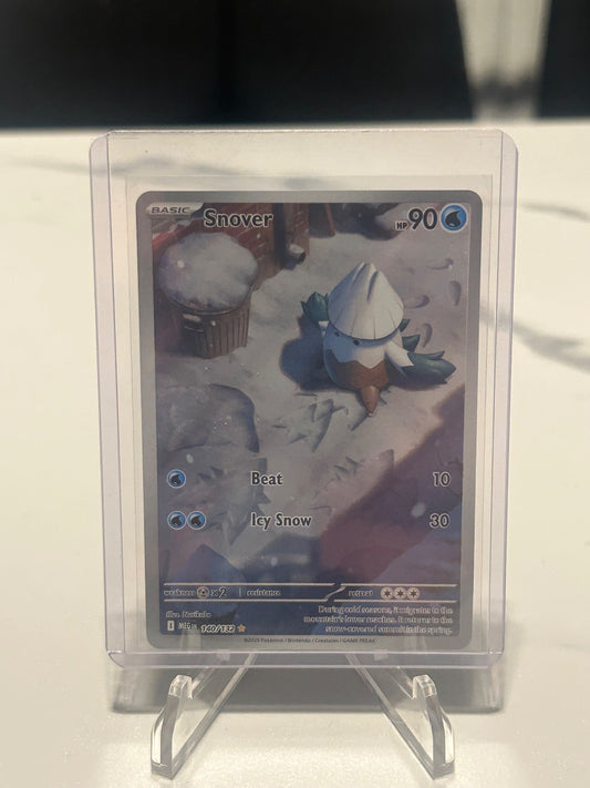 Snover - Holo Illustration Rare ME01: Mega Evolution 140/132 NM