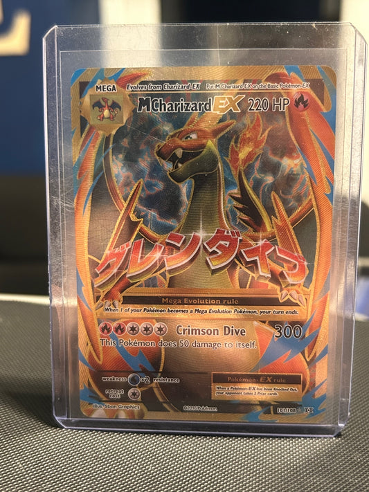 M Charizard EX (Full Art) Holo Ultra Rare XY - Evolutions 101/108 NM