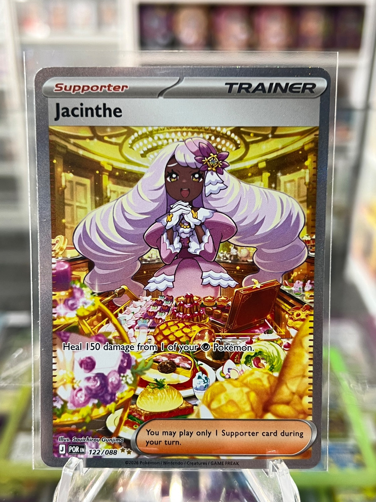 Jacinthe Holo Special Illustration Rare ME03: Perfect Order 122/088 NM