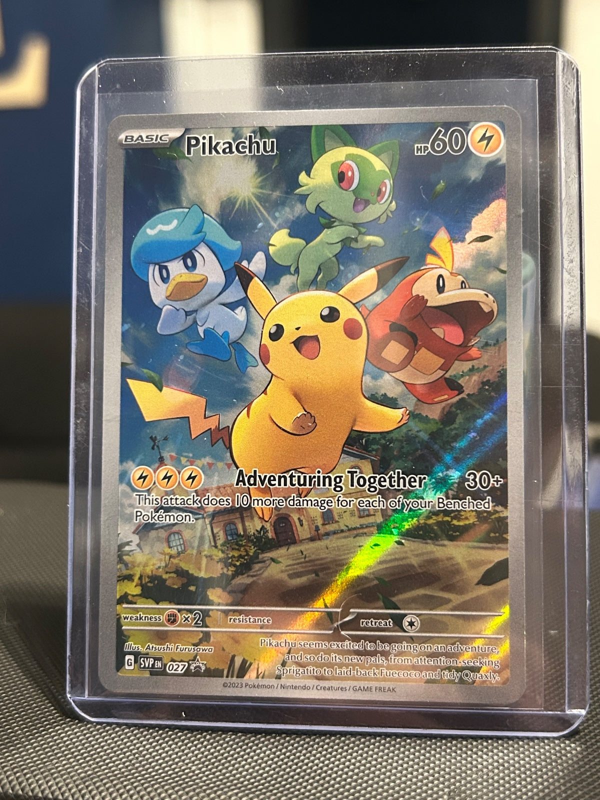 Pikachu - Holo Promo SV: Scarlet & Violet Promo Cards 027 NM