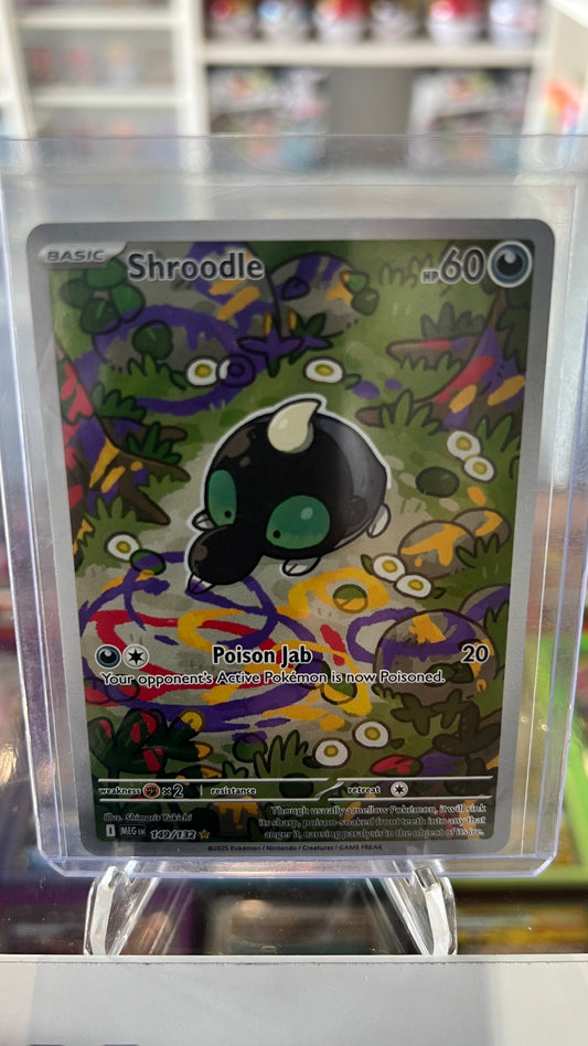 Shroodle - Holo Illustration Rare ME01: Mega Evolution 149/132 NM
