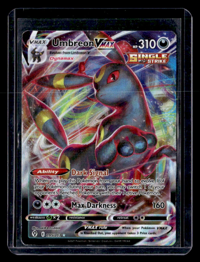 Umbreon VMAX Holo Ultra Rare SWSH07: Evolving Skies 095/203 NM