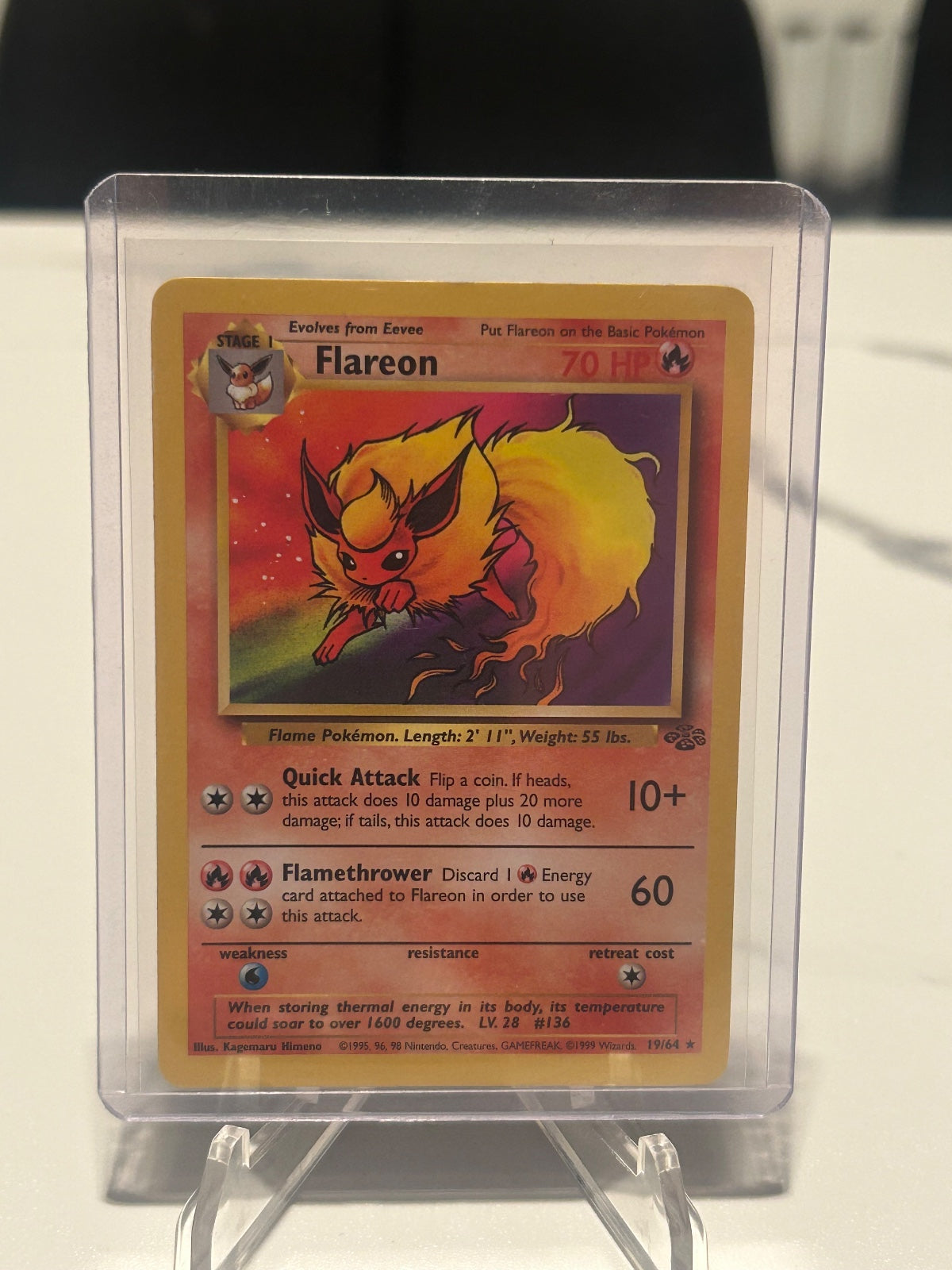 (LP) Flareon (19) Unlimited Rare Jungle 19/64