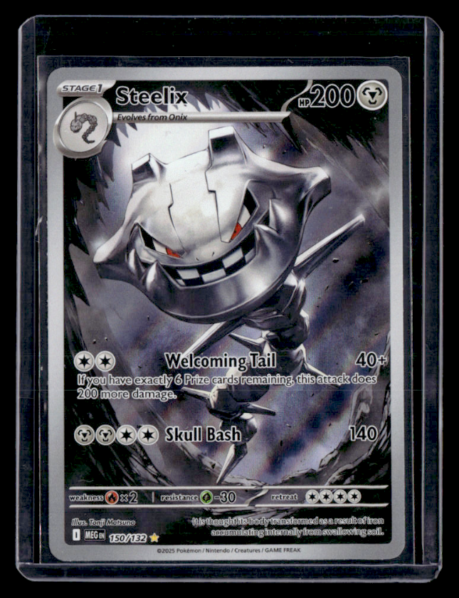 Steelix Holo Illustration Rare ME01: Mega Evolution 150/132 NM