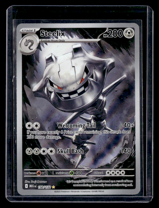 Steelix Holo Illustration Rare ME01: Mega Evolution 150/132 NM