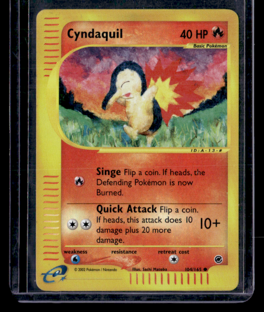 (LP) Cyndaquil (104) Reverse Holo Common Expedition 104/165