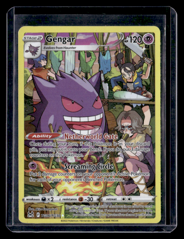 Gengar Holo Ultra Rare SWSH11: Lost Origin Trainer Gallery TG06/TG30 NM