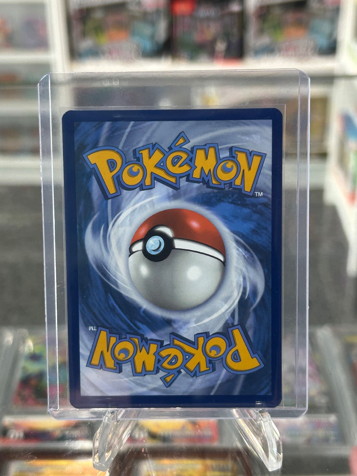 Omanyte Holo Illustration Rare SV: Scarlet & Violet 151 180/165 NM (Back)