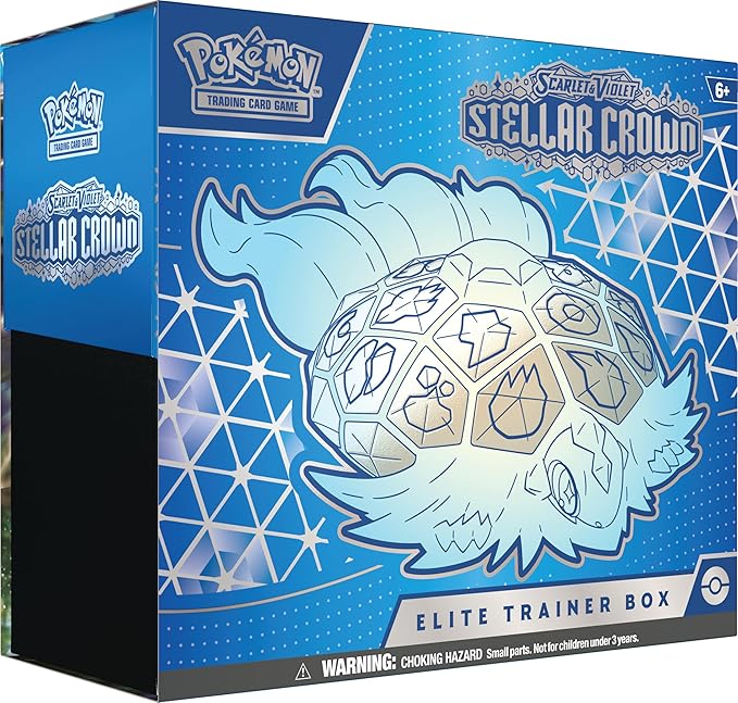 Stellar Crown ETB New Sealed Pokemon