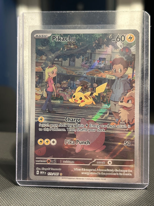 Pikachu - Holo Illustration Rare SV: Scarlet & Violet 151 173/165 NM