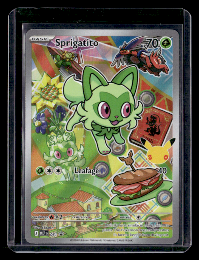 Sprigatito Holo Promo ME: Mega Evolution Promo 061 NM