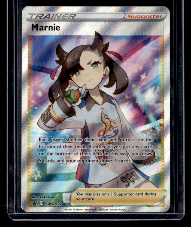 Marnie Holo Promo SWSH: Sword & Shield Promo Cards SWSH121 NM