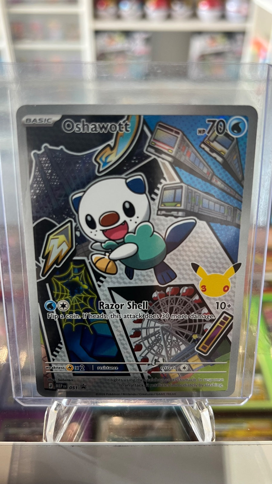 Oshawott - Holo Promo ME: Mega Evolution Promo 051 NM