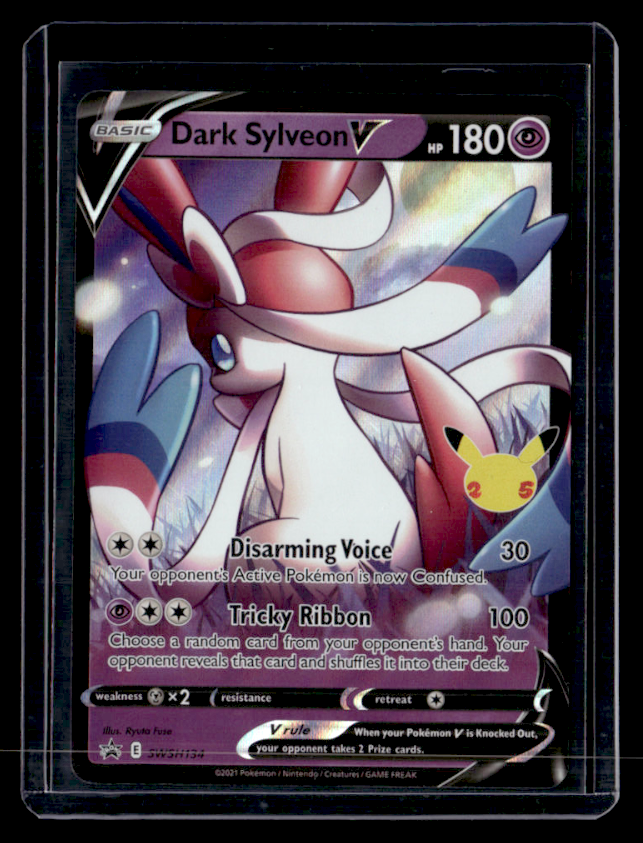 Dark Sylveon V Holo Promo SWSH Sword & Shield Promo Cards SWSH134 NM