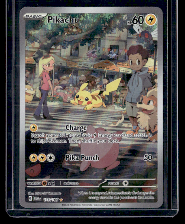 Pikachu Holo Illustration Rare SV Scarlet & Violet 151 173/165 NM