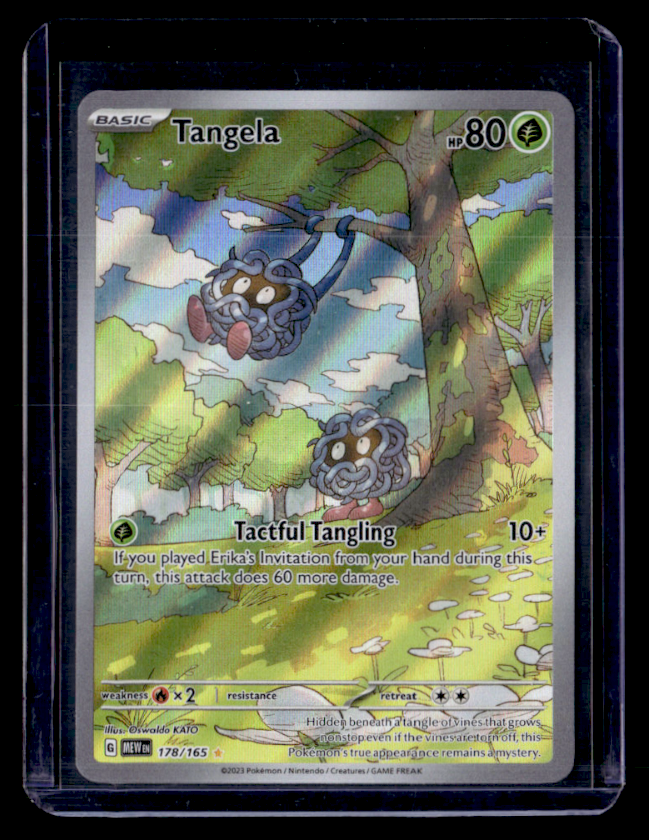 Tangela Holo Illustration Rare SV: Scarlet & Violet 151 178/165 NM