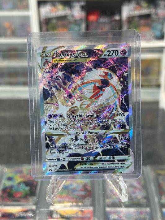 Deoxys VSTAR Holo Ultra Rare SWSH: Crown Zenith: Galarian Gallery GG46/GG70 NM