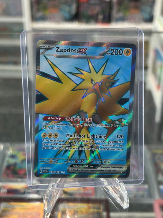 Zapdos ex - Holo Ultra Rare SV: Scarlet & Violet 151 192/165 NM