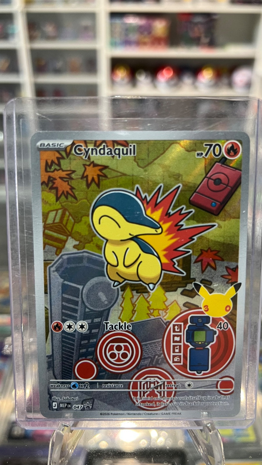 Cyndaquil - Holo Promo ME: Mega Evolution Promo 047 NM