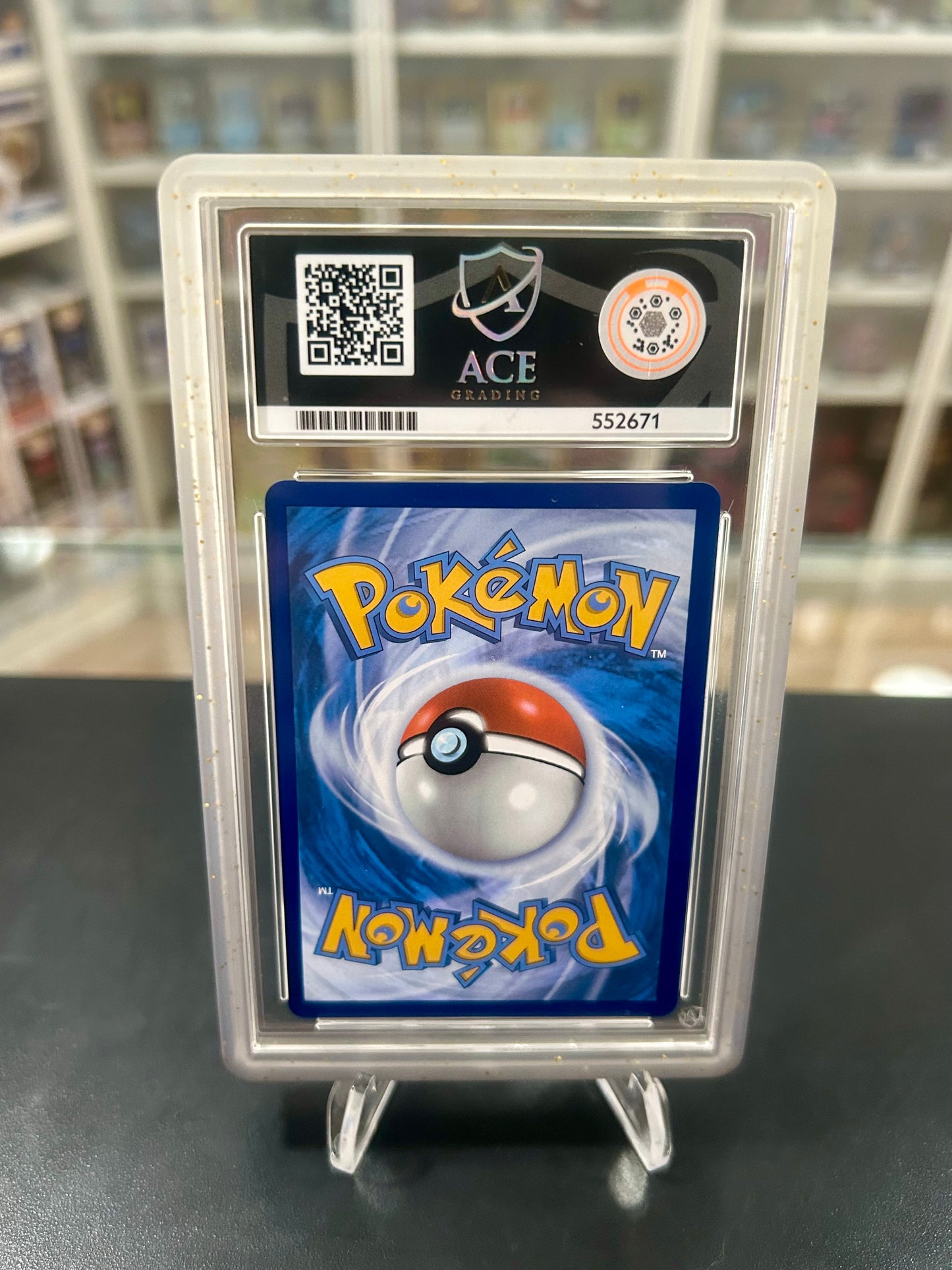 ACE 10 Reshiram EX 173/086 With Guard Graded Pokemon Card