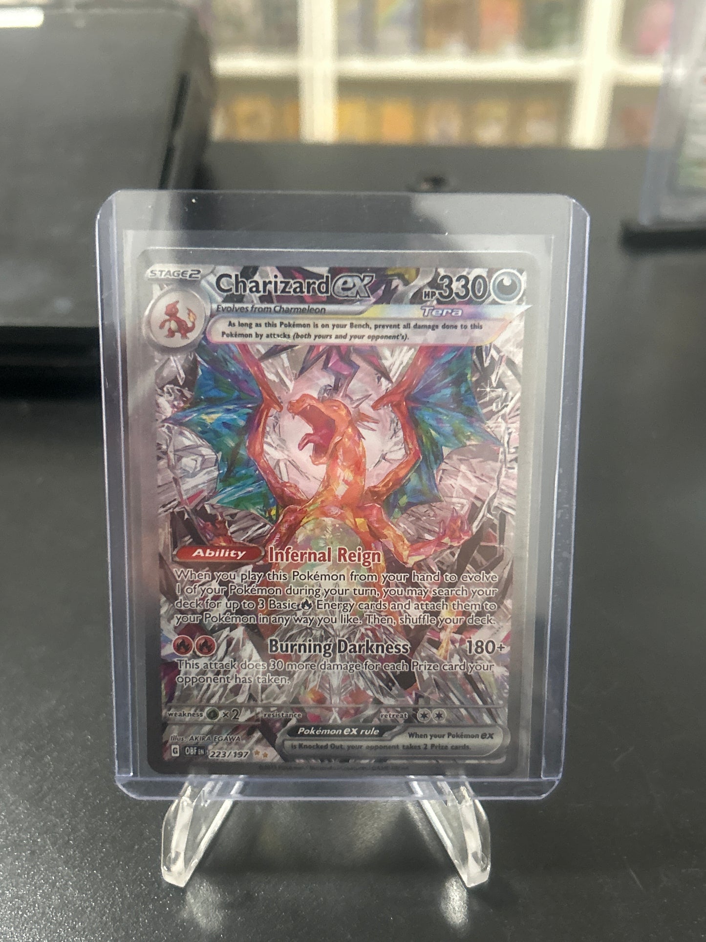 Charizard EX 223/197 NM