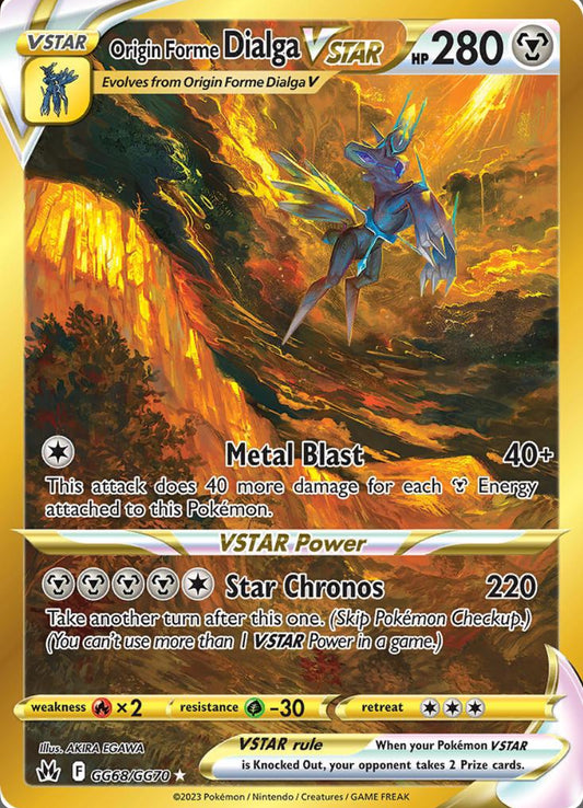 Original Forme Dialga VSTAR GG68 NM
