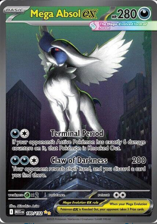 Mega Absol EX 180/132 NM