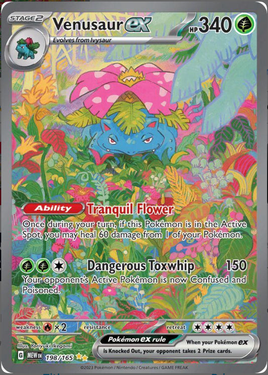 Venusaur EX 198/165 NM