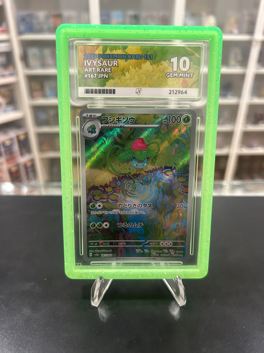 ACE 10 Ivysaur 167/165 With Guard Pokemon Card
