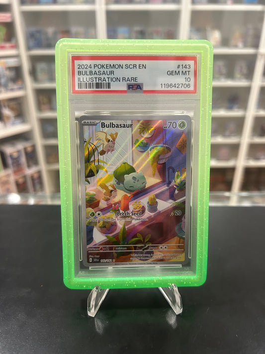 PSA 10 Bulbasaur 143/142 With Guard Graded Pokemon Card